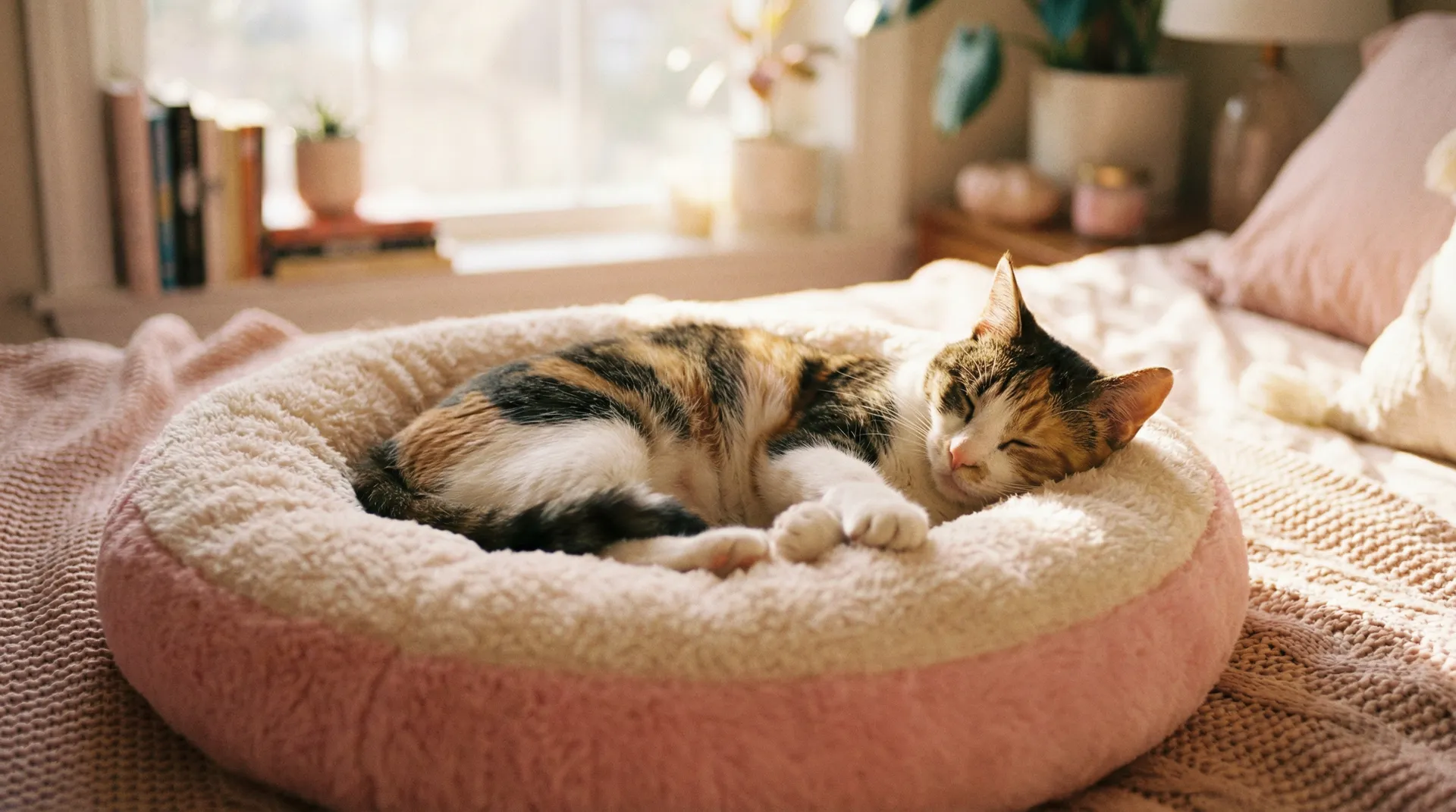 三花猫安静入睡 - 辣妹梦幻组